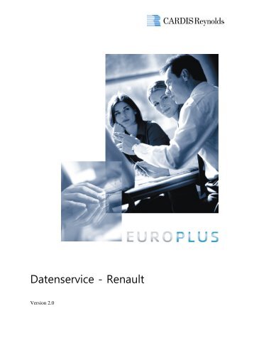 EuroPlus Datenservice Renault 2.0 - CARDIS Reynolds