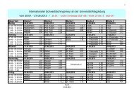 Internationaler Schweißfachingenieur an der Universität ... - SLV Halle