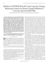 Multilevel SVPWM With DC-Link Capacitor Voltage ... - IEEE Xplore