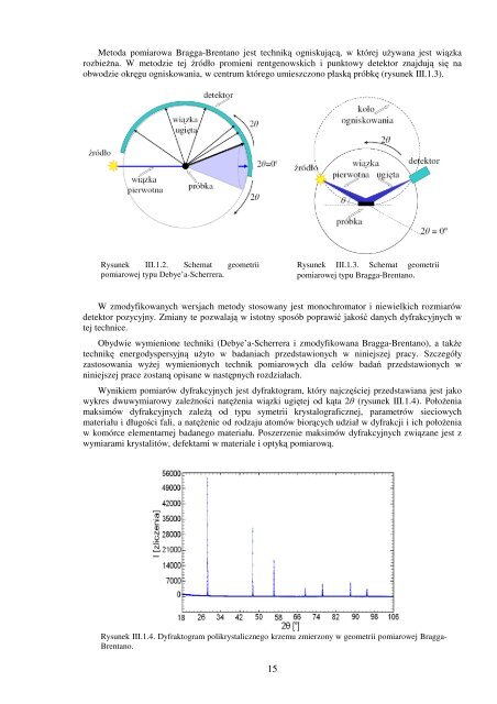 PRACA DOKTORSKA Zale noÅÄ wÅasnoÅci strukturalnych ...