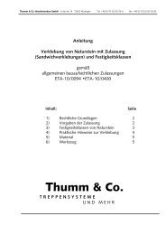 Verklebungen und Festigkeitsklassen von Naturstein - Thumm-co.de