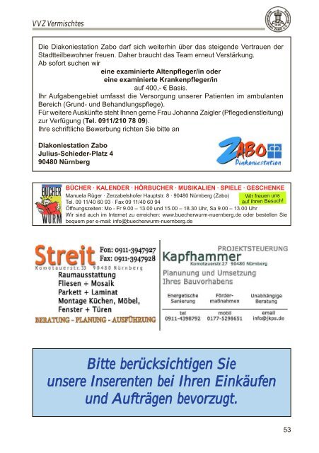 Heft 02-2010 - Vorstadtverein Zabo