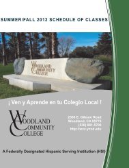 Summer & Fall 2012 - Woodland Community College - Yuba ...