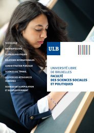 Consulter notre brochure ici - FacultÃ© des Sciences sociales et ...