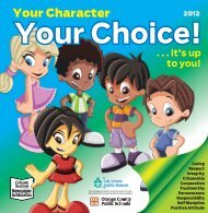 Your Character Your Choice!