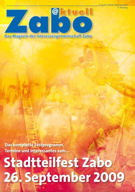 Stadtteilfest Zabo 26. September 2009 - Zabo Aktuell