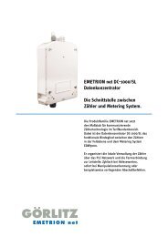 EMETRION net DC-1000/SL Datenkonzentrator Die ... - Berg