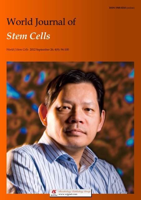 World Journal of Stem Cells - World Journal of Gastroenterology