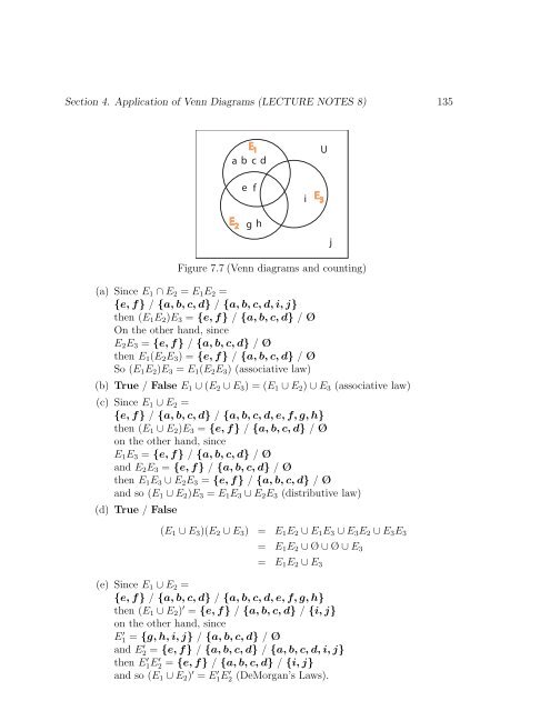 class lecture notes 8