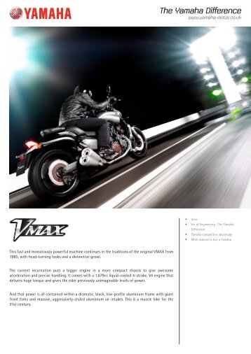 VMAX - Yamaha Motor Europe