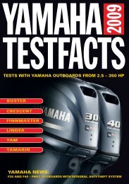 Tests with Yamaha outboards from 2.5 - Yamaha Motor Europe