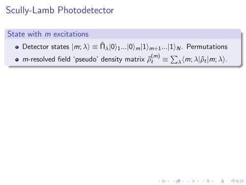 Photoelectron counting in quantum optics