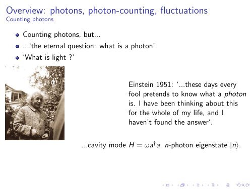 Photoelectron counting in quantum optics