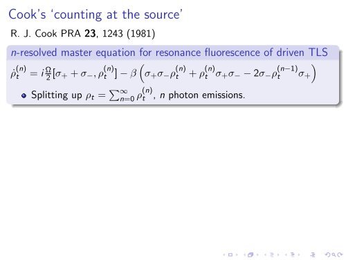 Photoelectron counting in quantum optics