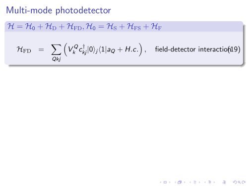 Photoelectron counting in quantum optics