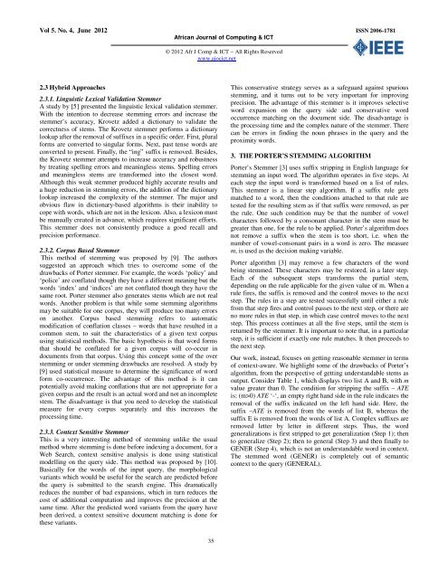 Context-Aware Stemming Algorithm for Semantically Related Root ...