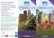 Tonbridge Castle to Penshurst Place Cycle Path - Tonbridge and ...