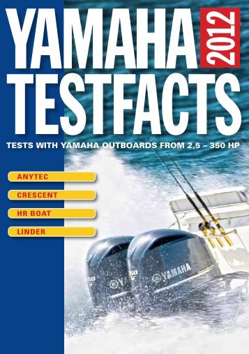 tests with yamaha outboards from 2,5 - Yamaha Motor Europe