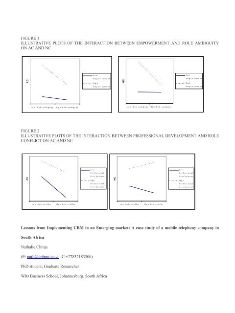 Index of Paper Presentations for the Parallel Sessions - Academy of ...