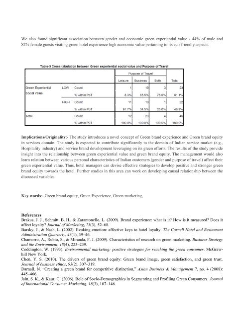 Index of Paper Presentations for the Parallel Sessions - Academy of ...