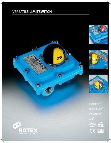 Rotex COMPLETE Limit Switch Catalog 2013.pdf - Rotex Infinity ...
