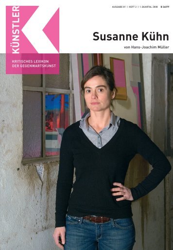 Susanne Kühn - Zeit Kunstverlag