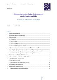 Dokumentation zum Einkauf im Software Shop (PDF, 867 kB) - RRZK