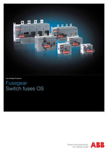 Fusegear Switch fuses OS