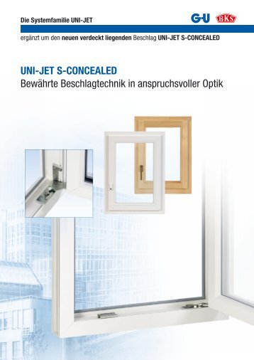 BKS UNI-JET Concealed