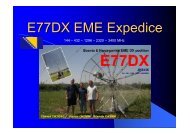 OK1DFC - E77DX EME Expedition - NTMS