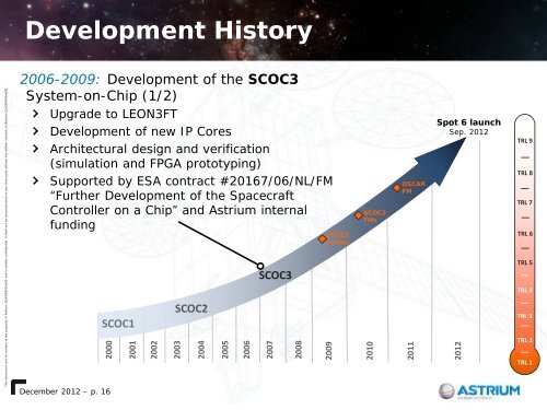 SCOC3 - Microelectronics - ESA