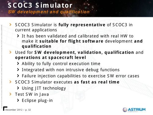 SCOC3 - Microelectronics - ESA