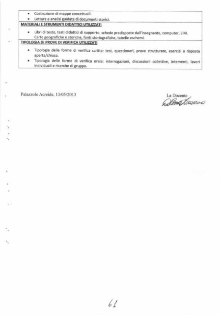 documento del 15 maggio 2013 classe v a liceo ... - Liceo Platone