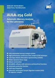 AULA-254 Gold - Mercury Instruments USA