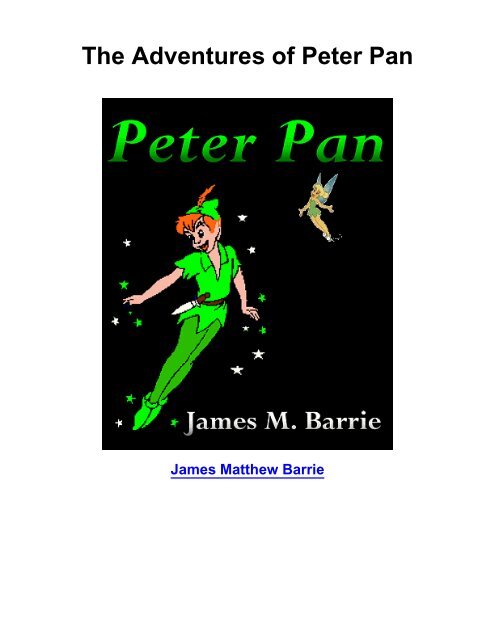 The Adventures of Peter Pan - Click A Tutor