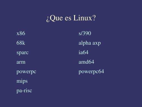 Linux y Software Libre - CIE - UNAM
