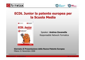 Presentazione ECDL Junior.pdf - Aica