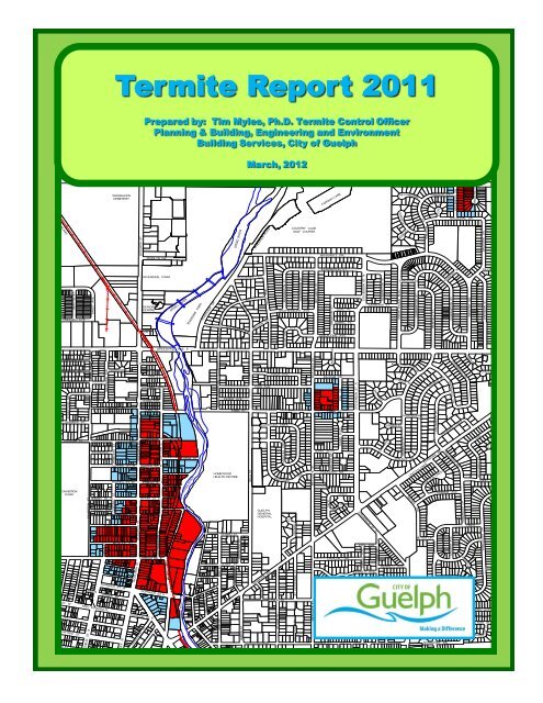 Termite Report 2011 - City of Guelph