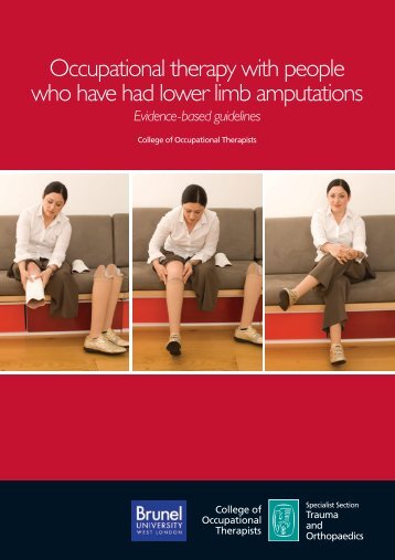 Lower Limb Amputations Guidelines - College of Occupational ...