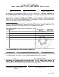 Faculty Service Area Agreement Form Rev Mar ... - Peralta Colleges