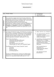 Fachcurriculum Kunst Sekundarstufe I - Joseph-KÃ¶nig-Gymnasium