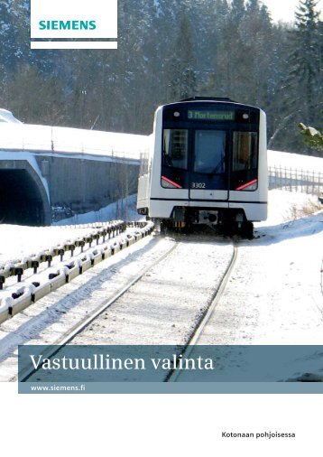 Vastuullinen valinta -booklet - Siemens