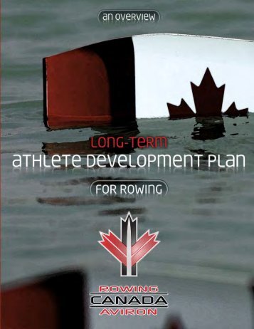 Long-Term Athlete Development Model (LTAD) - Rowing Canada