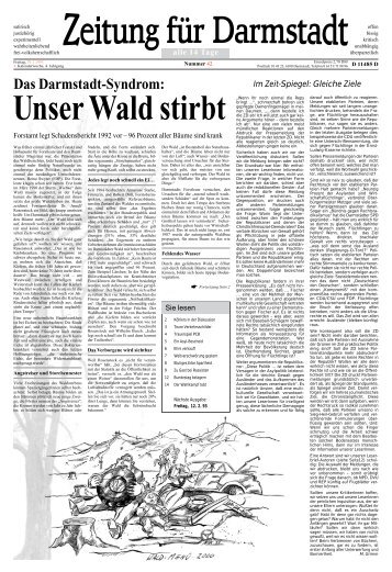 Im Zeit-Spiegel: Gleiche Ziele - zfd-online.net
