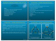 Distributed Computing in Mobile Ad Hoc Networks (1) Motivations ...