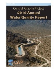 Lake Pleasant Dissolved Oxygen-vs-Depth - Central Arizona Project