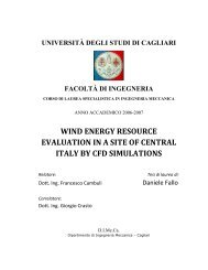 wind energy resource evaluation in a site of central italy ... - WindSim