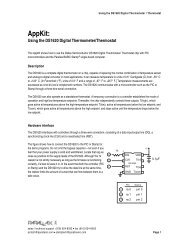 Appkit: DS1620 Digital Thermometer - RobotShop