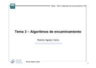 Tema 3 – Algoritmos de encaminamiento