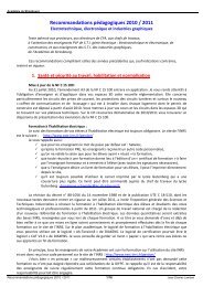 Recommandations pedagogiques 2010-2011 v2.pdf - Lycée ...